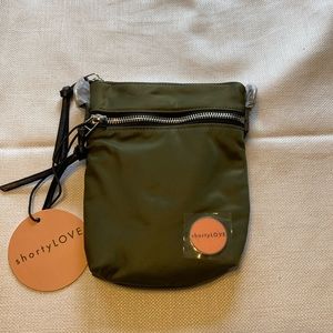 Shorty Love phone crossbody Army green